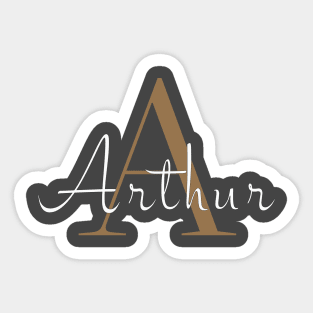 I am Arthur Sticker